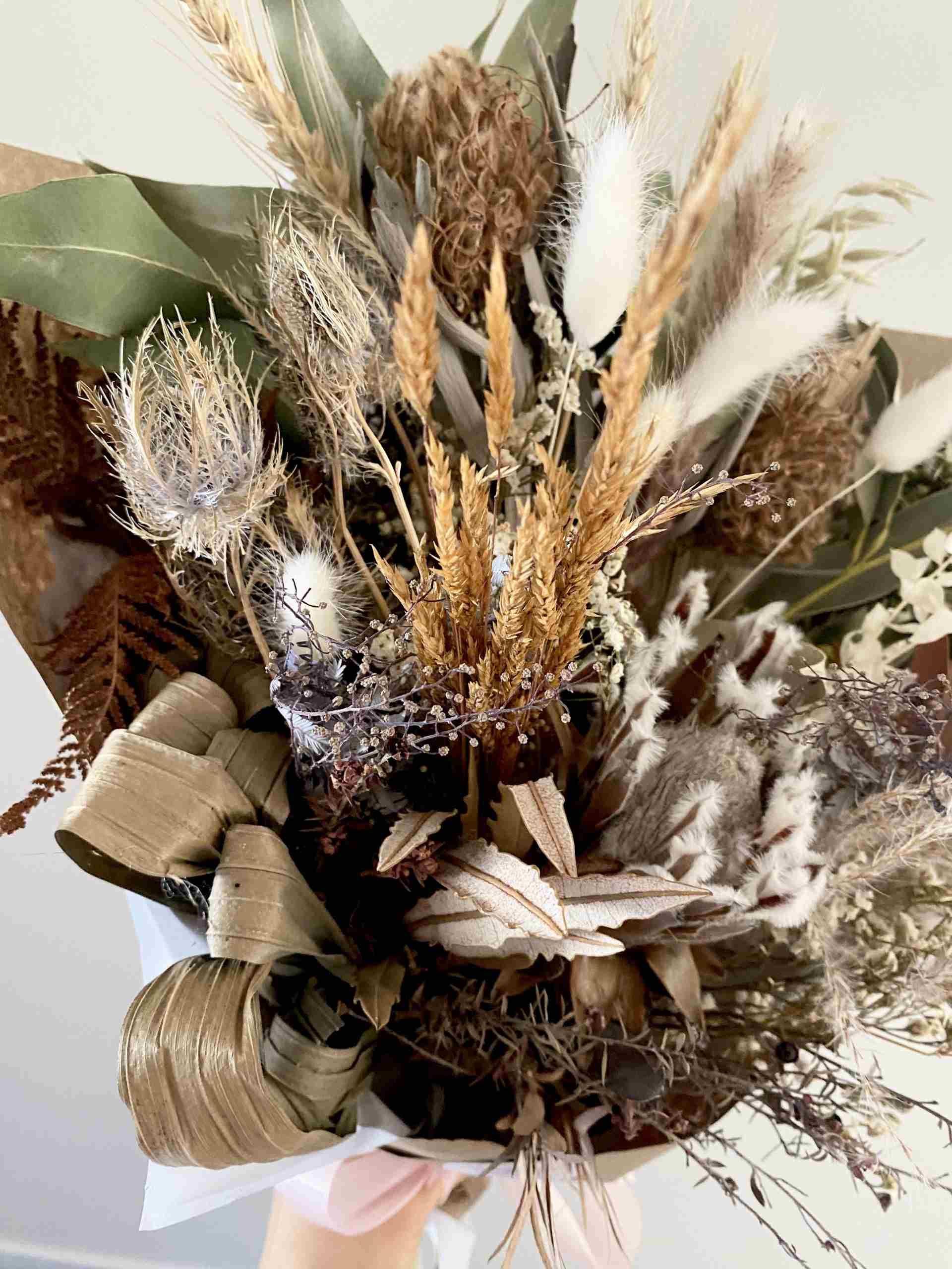 Dried Natural Flower Mothers Day Bouquet