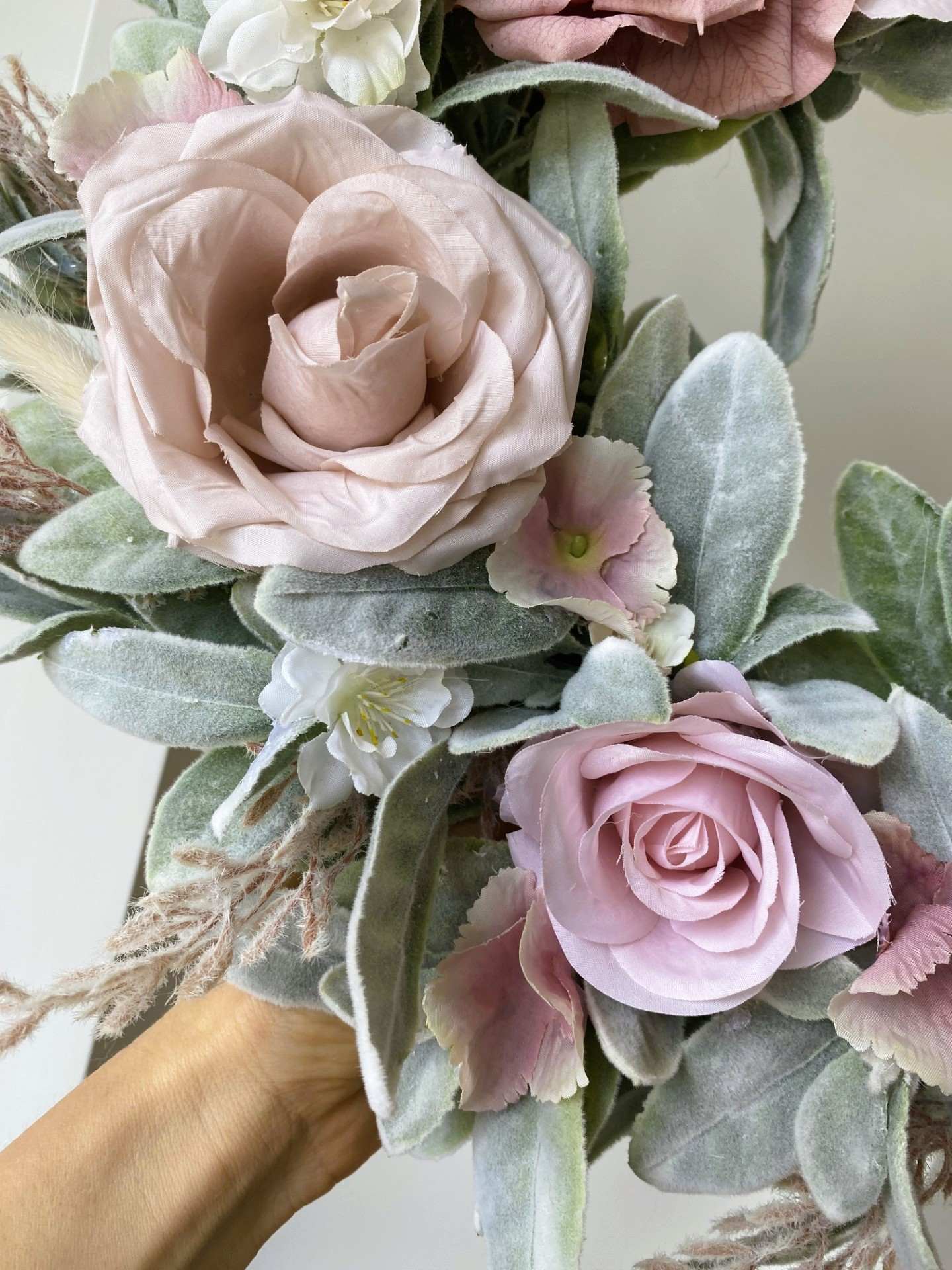 Mothers Day Artificial Flower Wreath